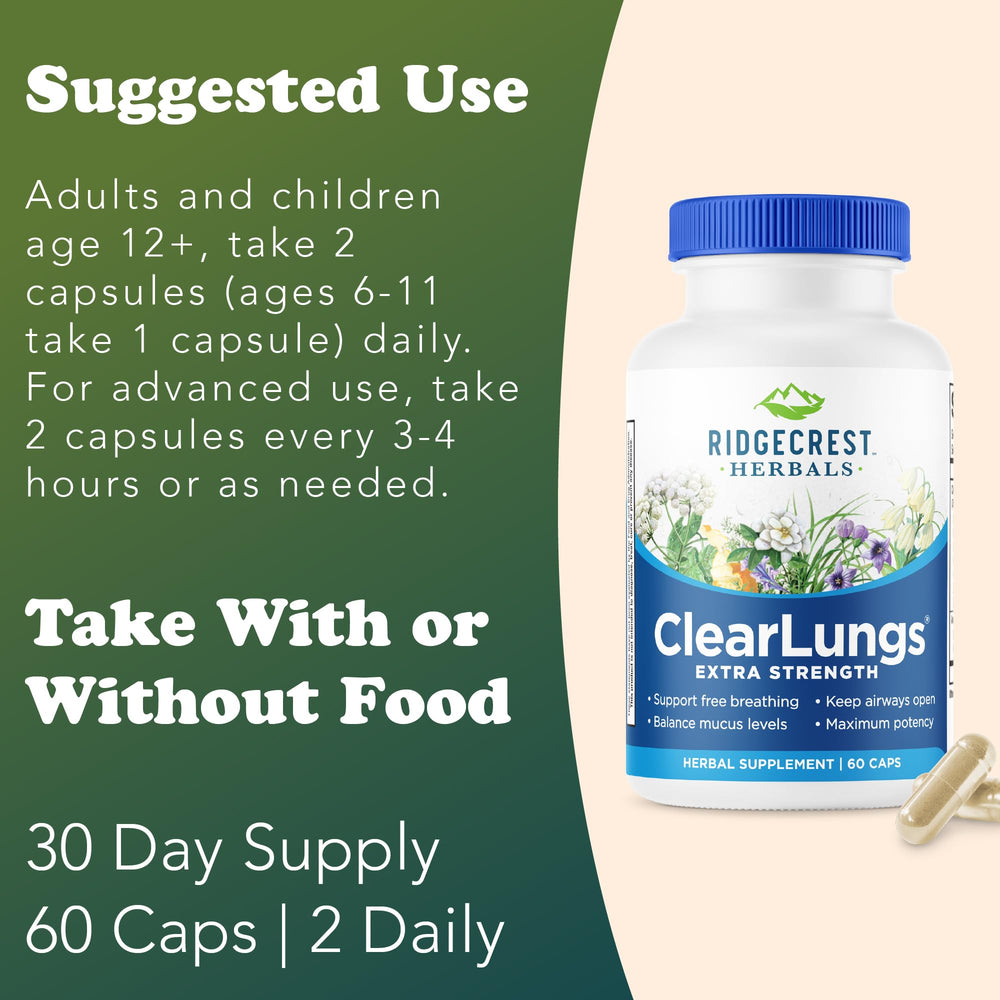Back panel with ingredients and supplement facts