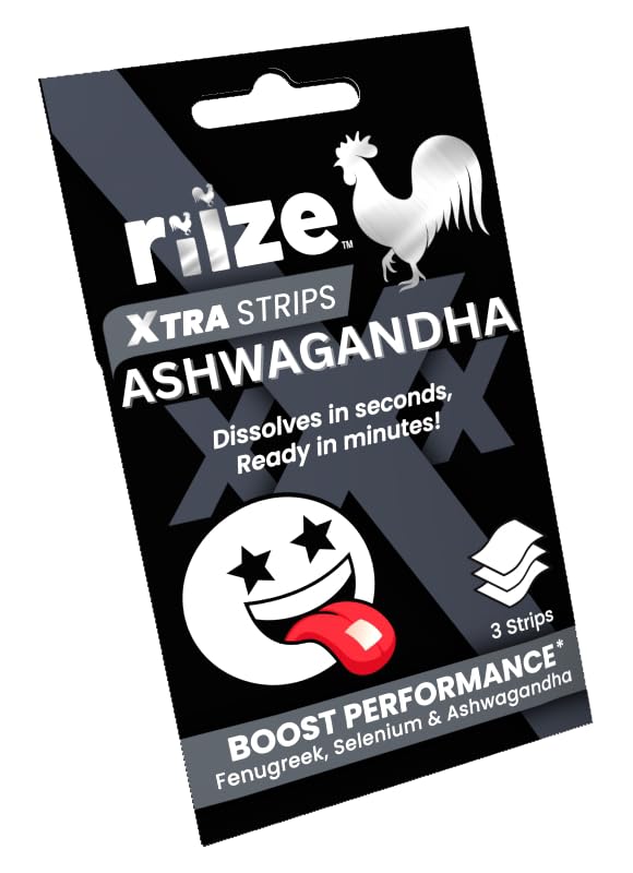 Front view of Riize Xtra Strips (3) packaging