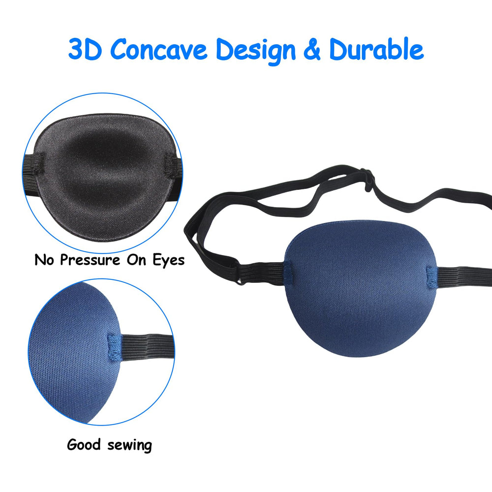 Navy blue eye patch from RIKEYO 6pcs set
