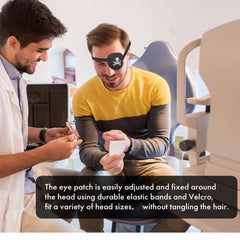 Eye patch designed for left or right eye use