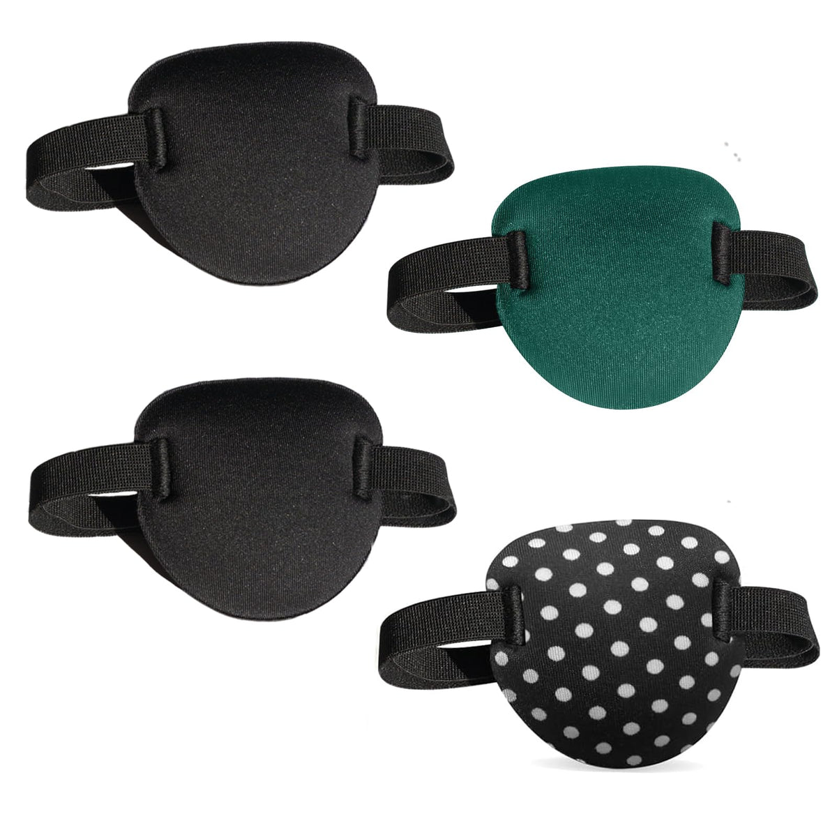 RIKEYO green eye patch front view