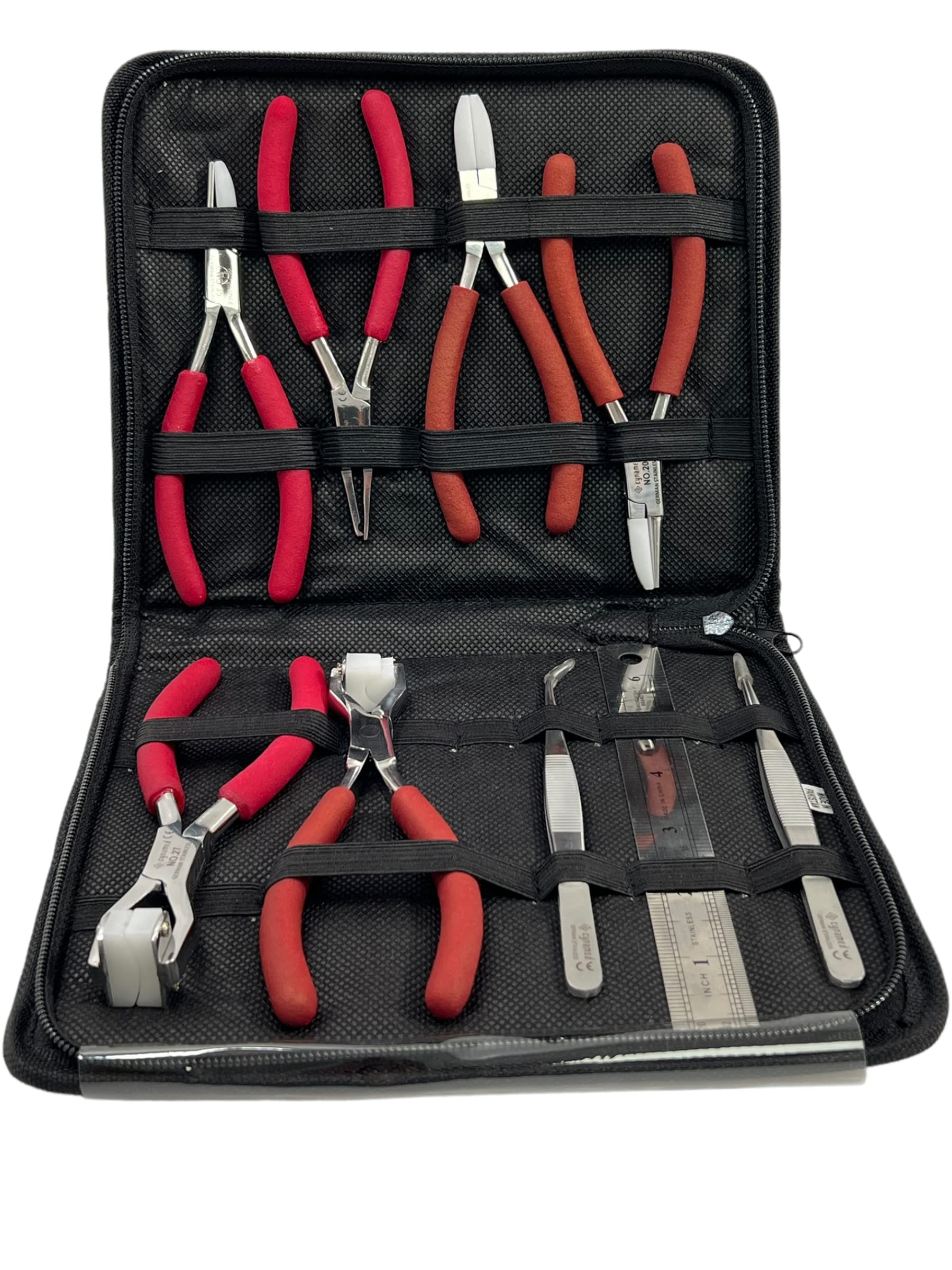 Rimless eyeglasses frame adjustment pliers