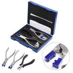 Professional rimless eyeglass repair tools