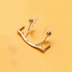 Replacement nose bridge for rimless glasses