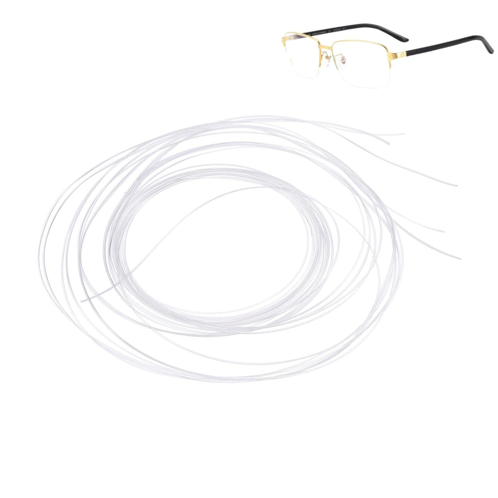 3-pack Rimless glasses repair string kit with multiple cords