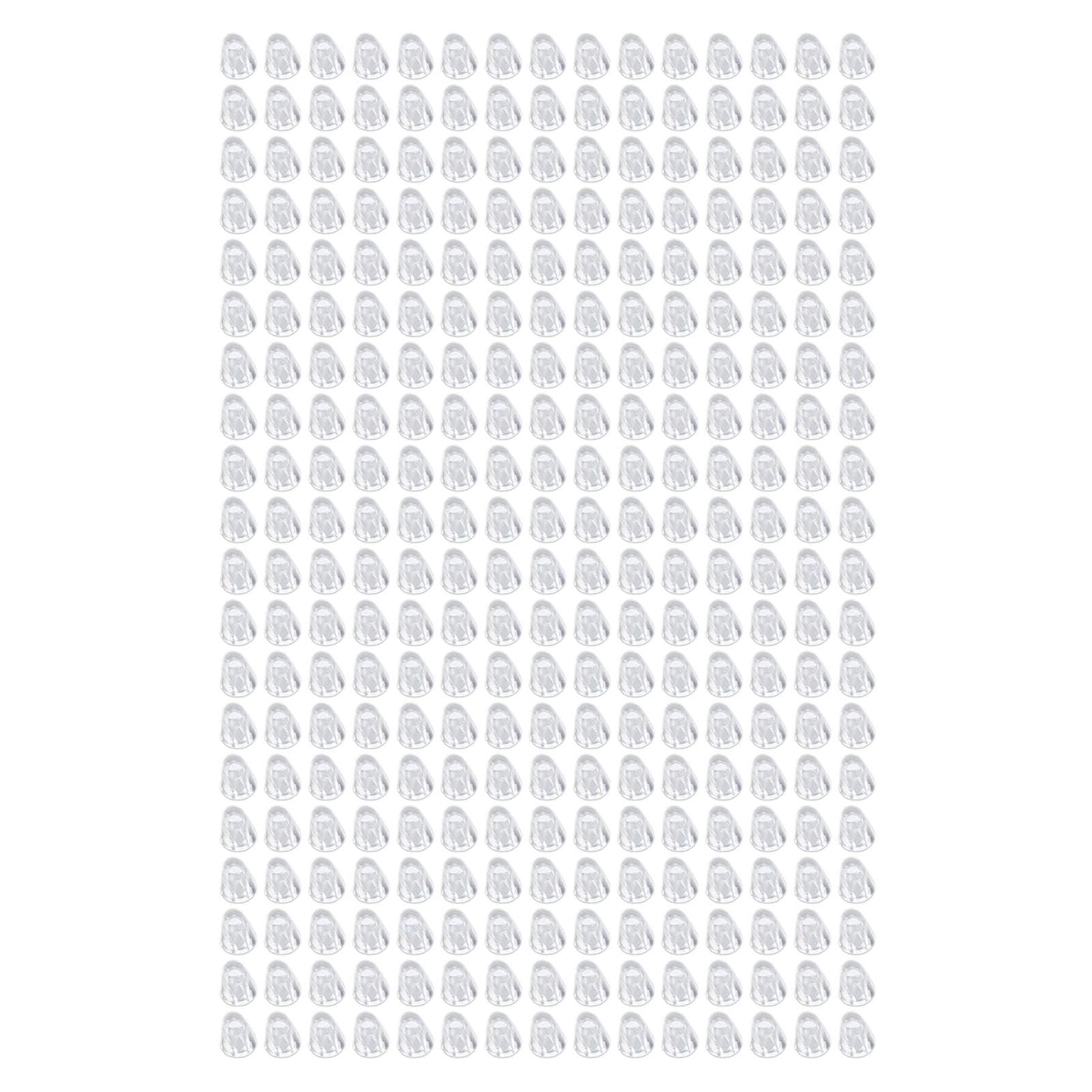 Assorted silicone screw hood covers for rimless eyewear
