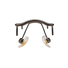 Gun color rimless glasses nose bridge repair kit with screws and screwdriver - image 1