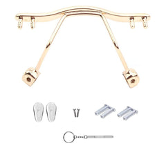 Rimless glasses nose pads