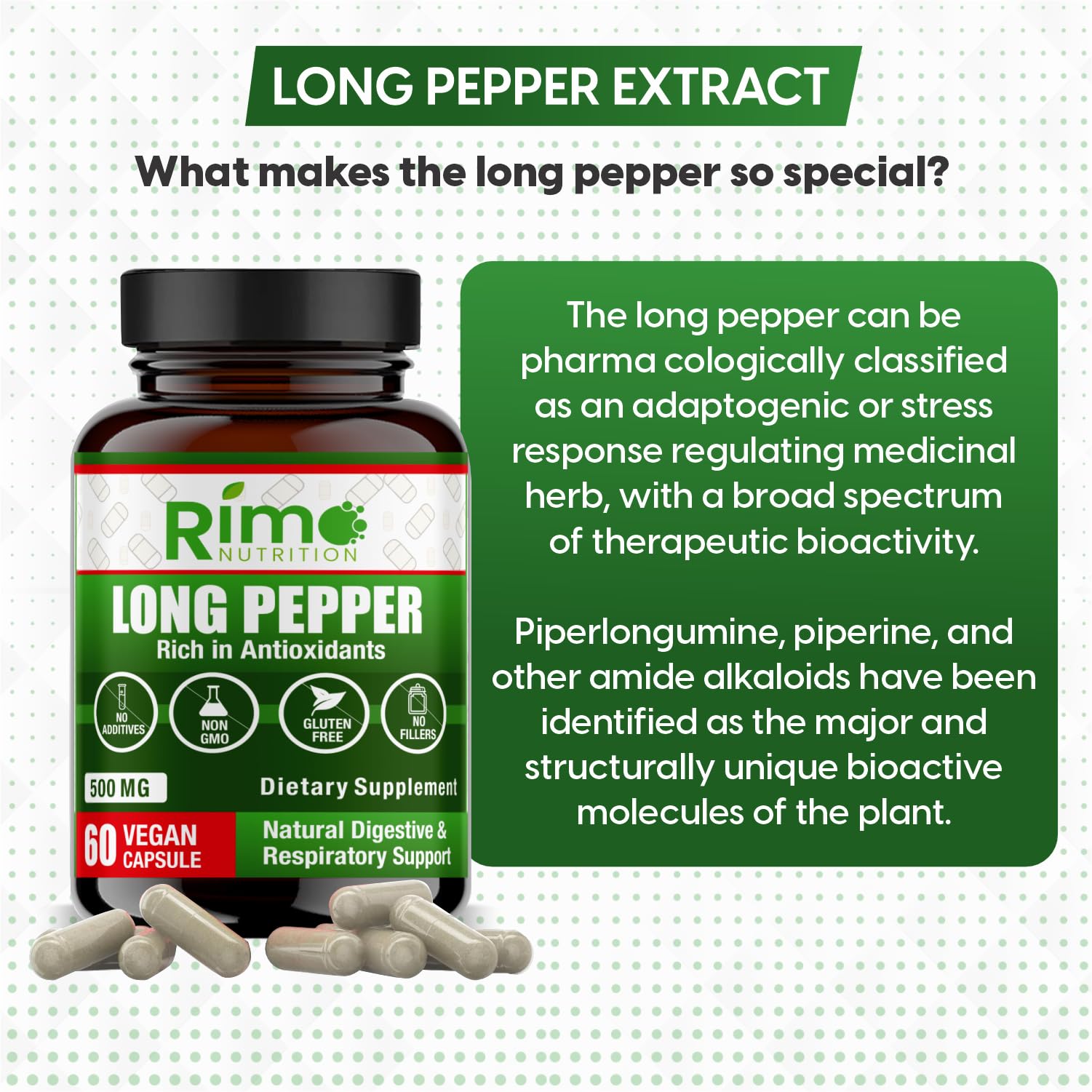 Product packaging and ingredients information