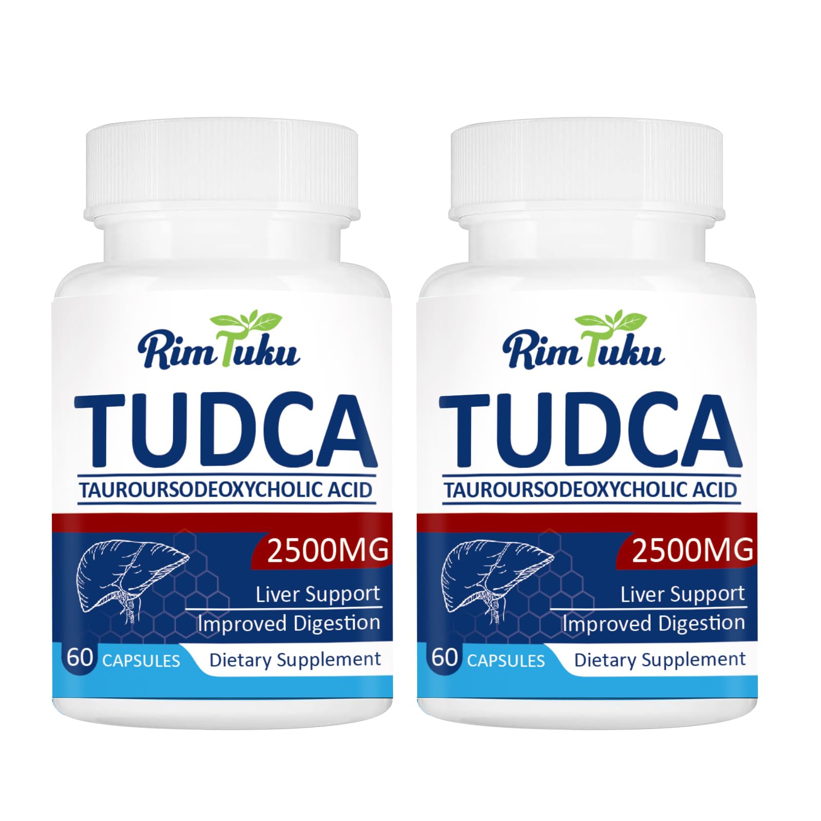 RimTuku 2500mg TUDCA bottle