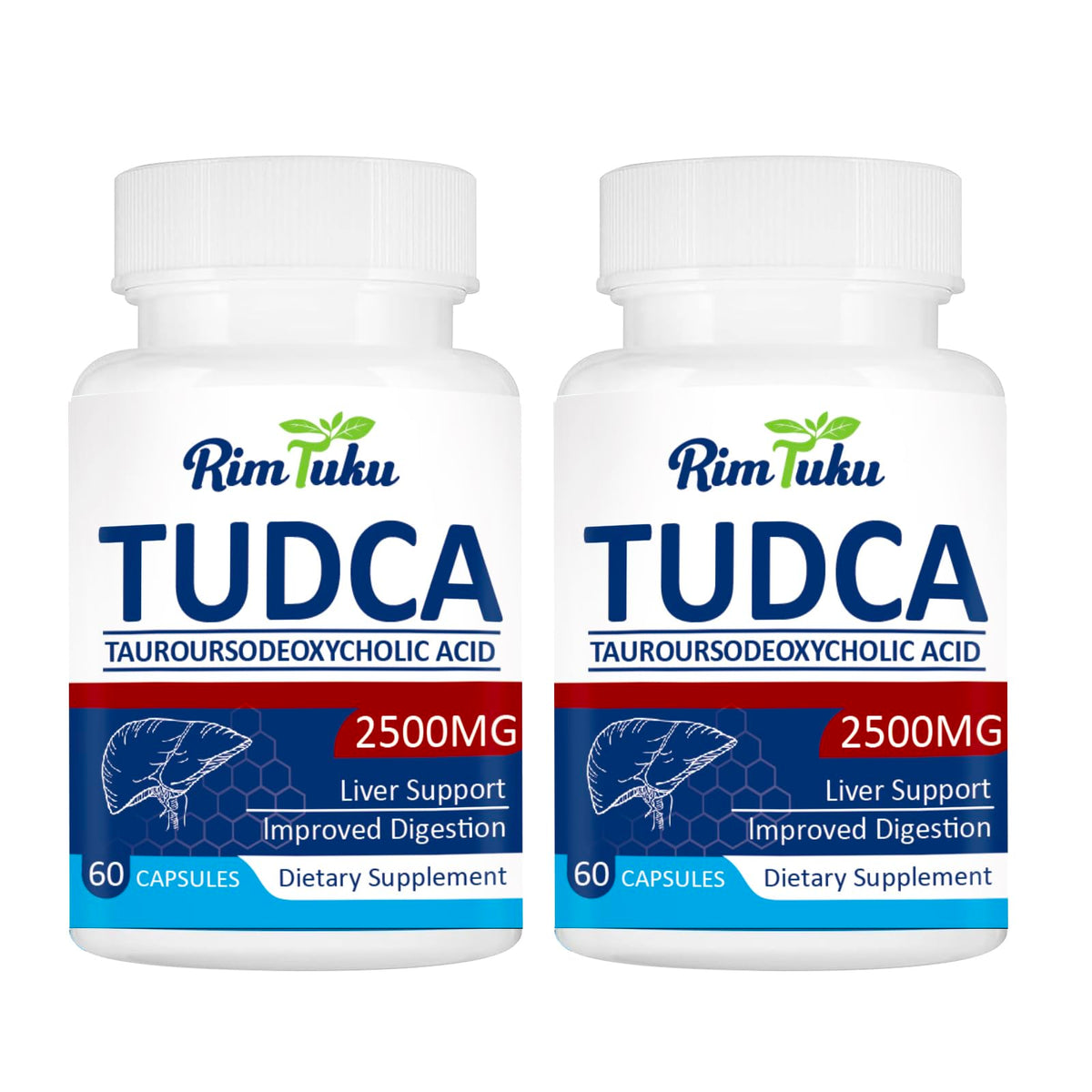 RimTuku 2500mg TUDCA bottle