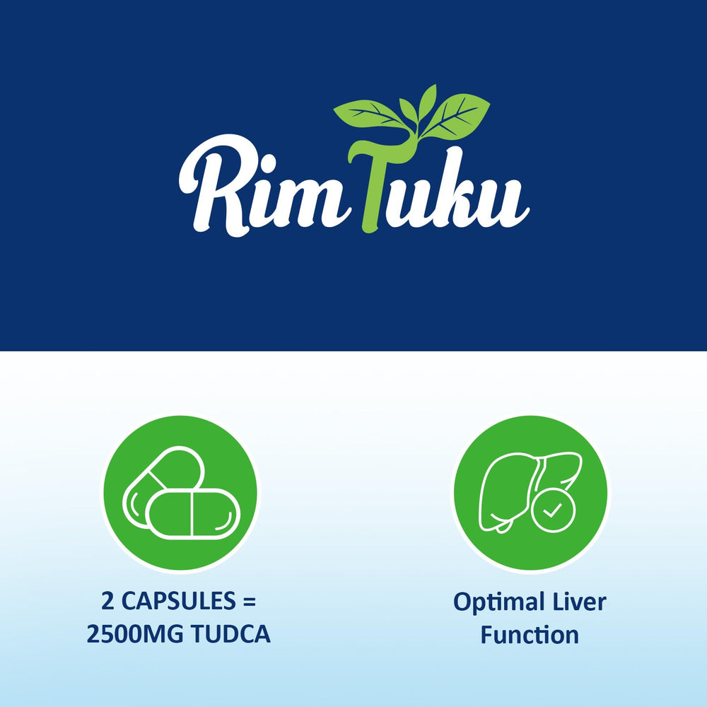 RimTuku 2500mg TUDCA capsules