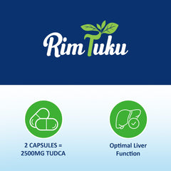 RimTuku 2500mg TUDCA capsules