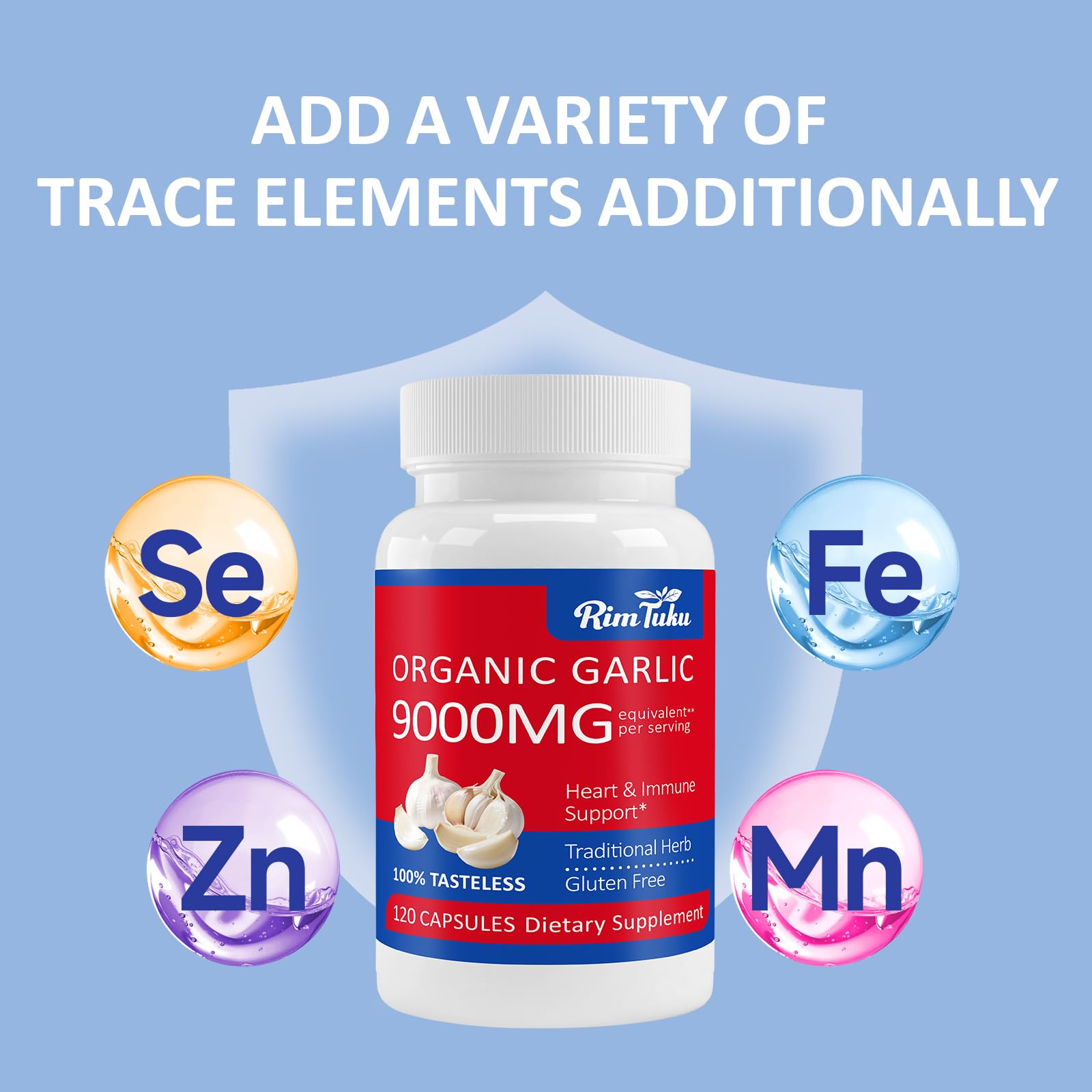 Alliin purity 99%+ guarantee graphic