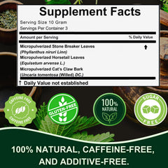 Side view of Riñosan Kidney Cleanse Tea Bags