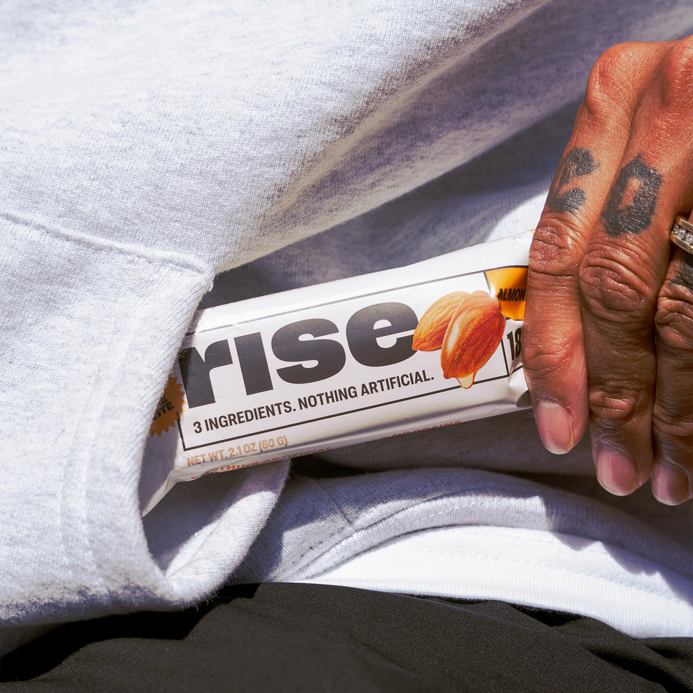 Small-batch handmade Rise Bar being prepared