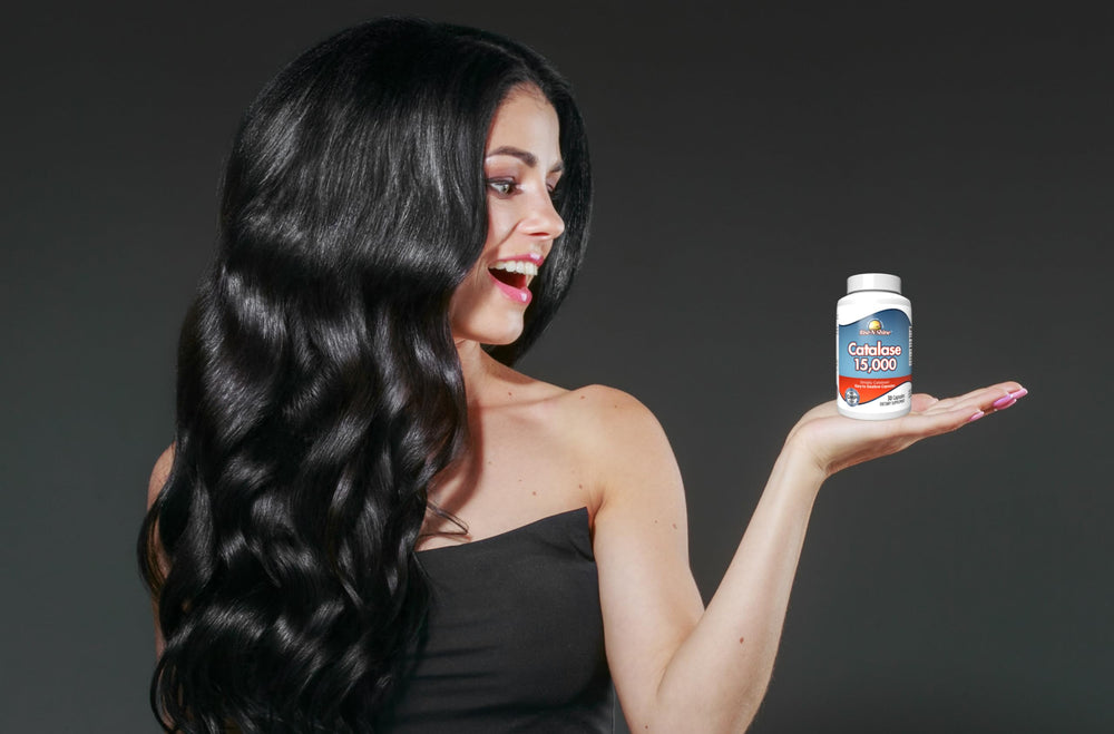 Supplement facts panel close-up