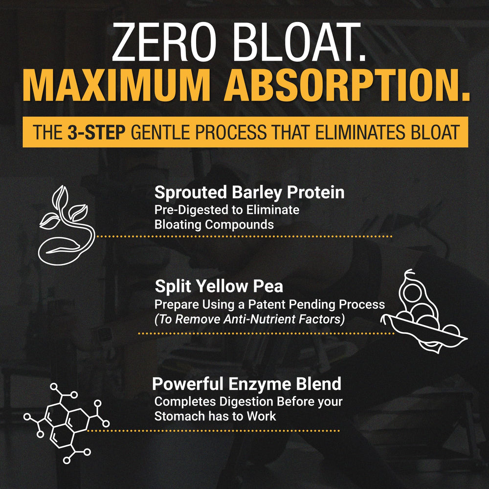 RISE311 protein powder nutrition facts label emphasizes protein content and calories.