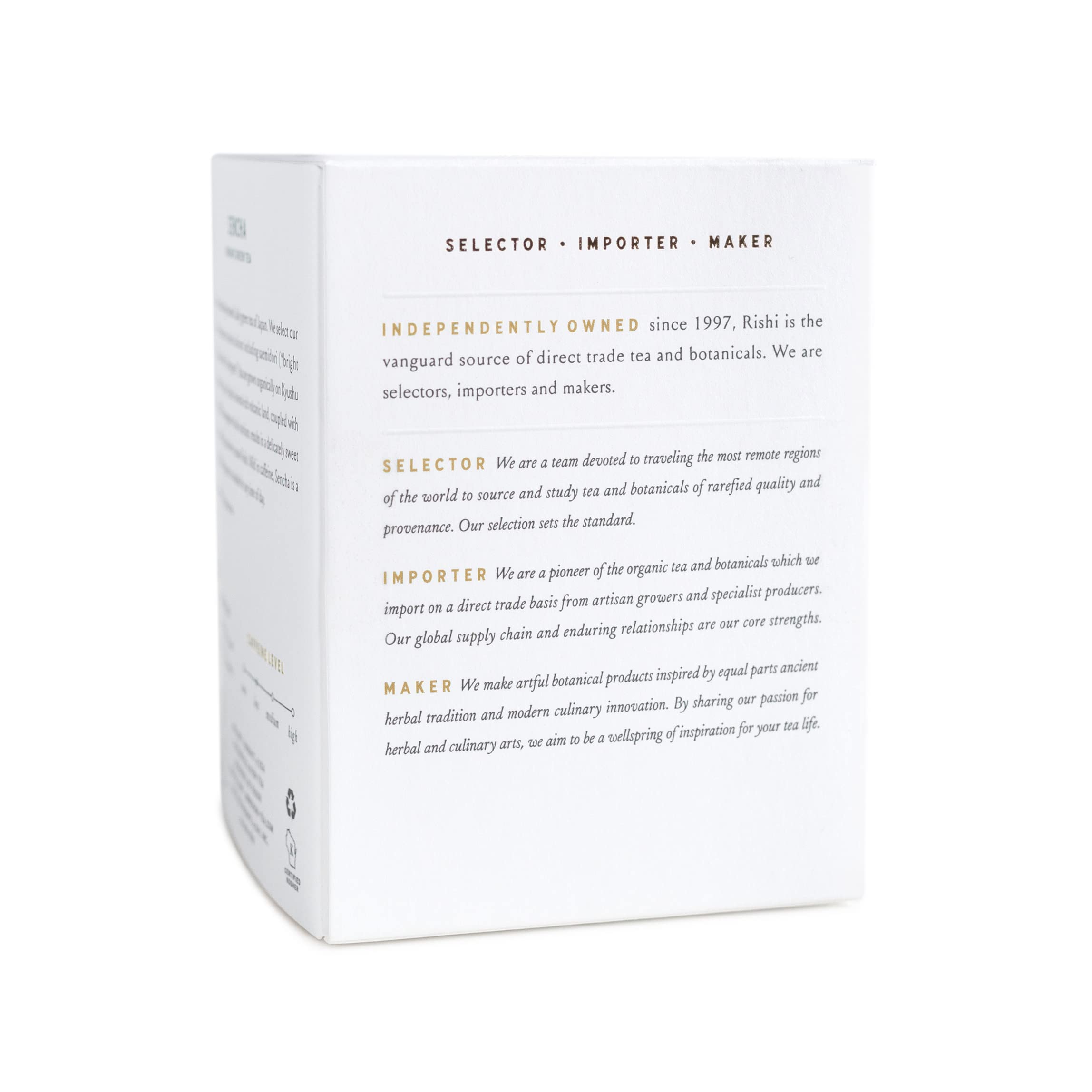 Chamomile blossoms and herbs used in the tea