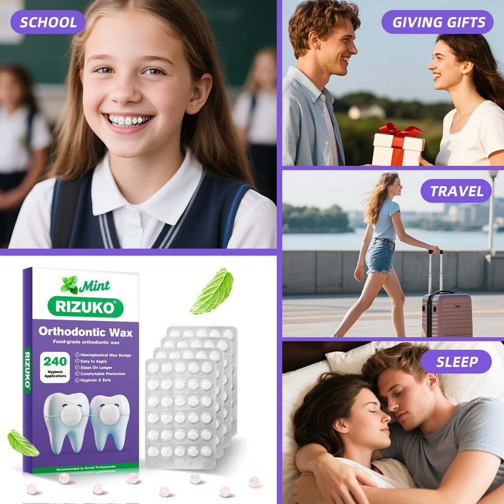 Portable orthodontic wax packaging fits in a pocket