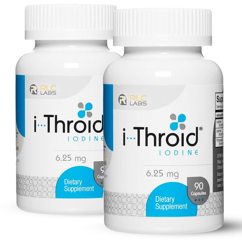 RLC Labs i-Throid 6.25 mg bottle label