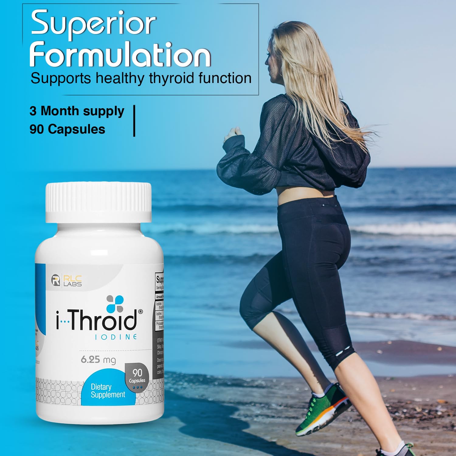 Antioxidant blend included in i-Throid formula