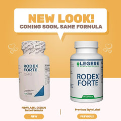 Rodex Forte vitamins B6, B12 and folic acid ingredients