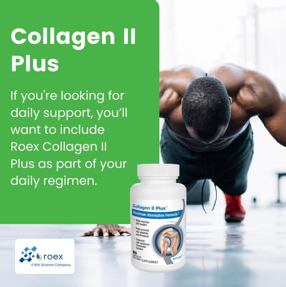 Roex Collagen II Plus packaging and label
