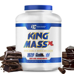 Ronnie Coleman King Mass XL mass gainer 6 lb bottle front view