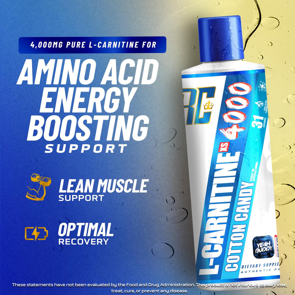 Ronnie Coleman L-Carnitine XS 4000 liquid pour shot ready for quick consumption