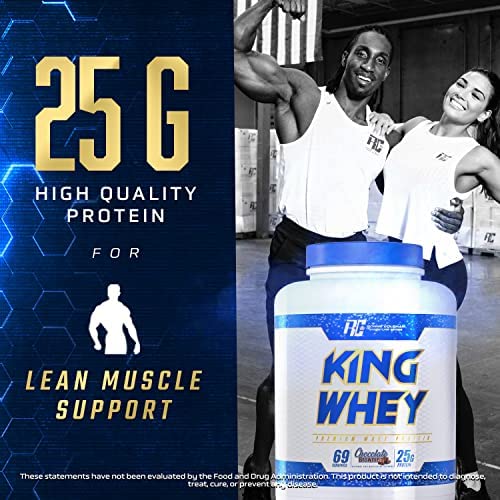 Ronnie Coleman shake blending with blender bottle supports convenient daily protein