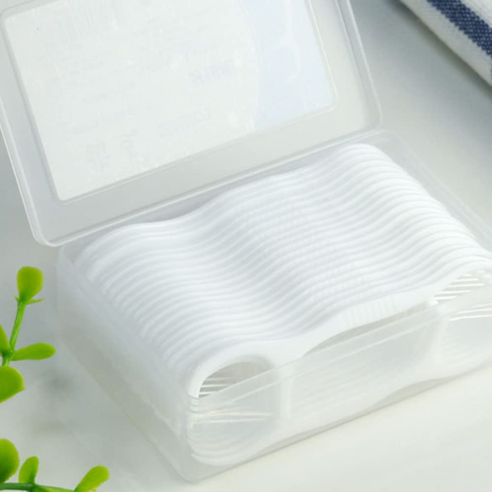 Mint dental floss picks by RONSIT with compact travel case