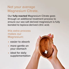 Close-up of Rootcha label displaying product name and 120 capsules