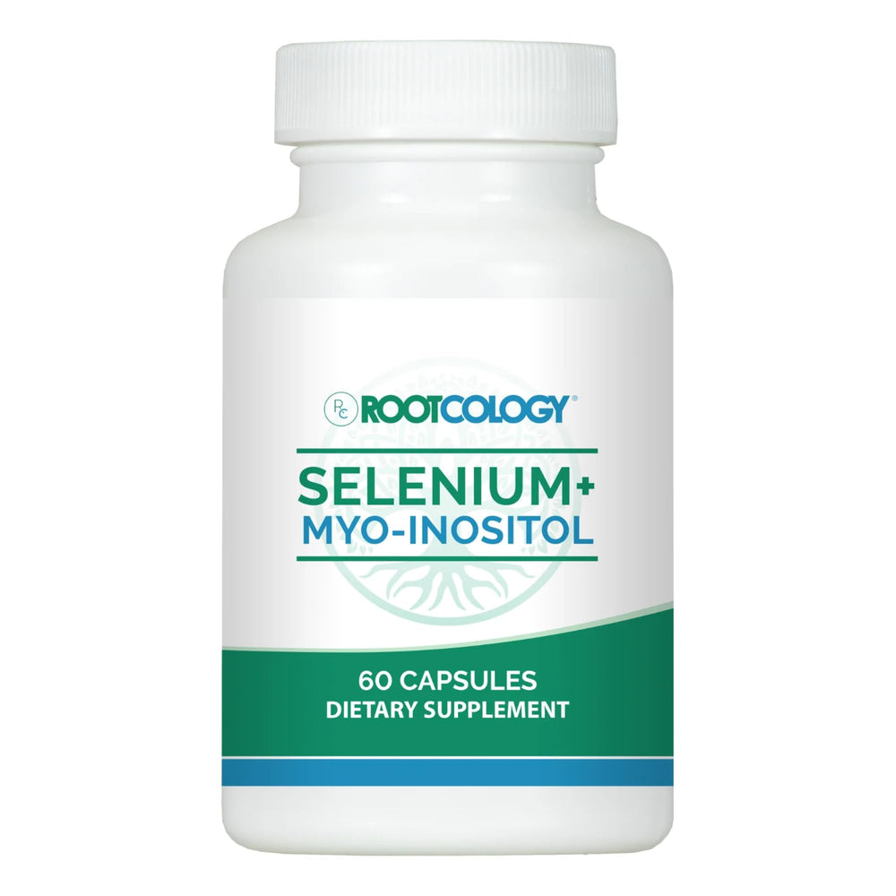 Rootcology bottle front view showing label and purpose for easy identification