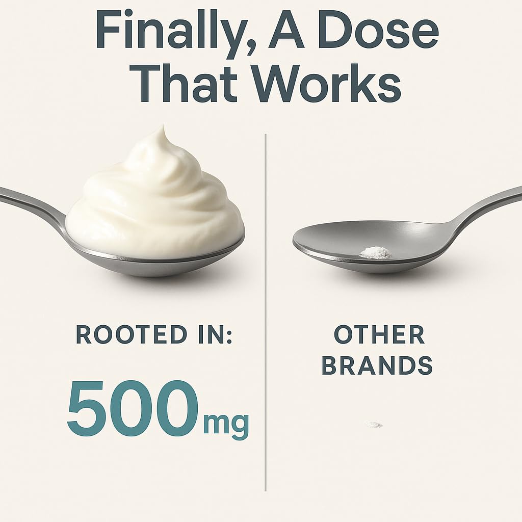 Product label highlighting magnesium and Ashwagandha ingredients