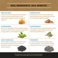 Image highlighting black seed oil ingredient in the capsules
