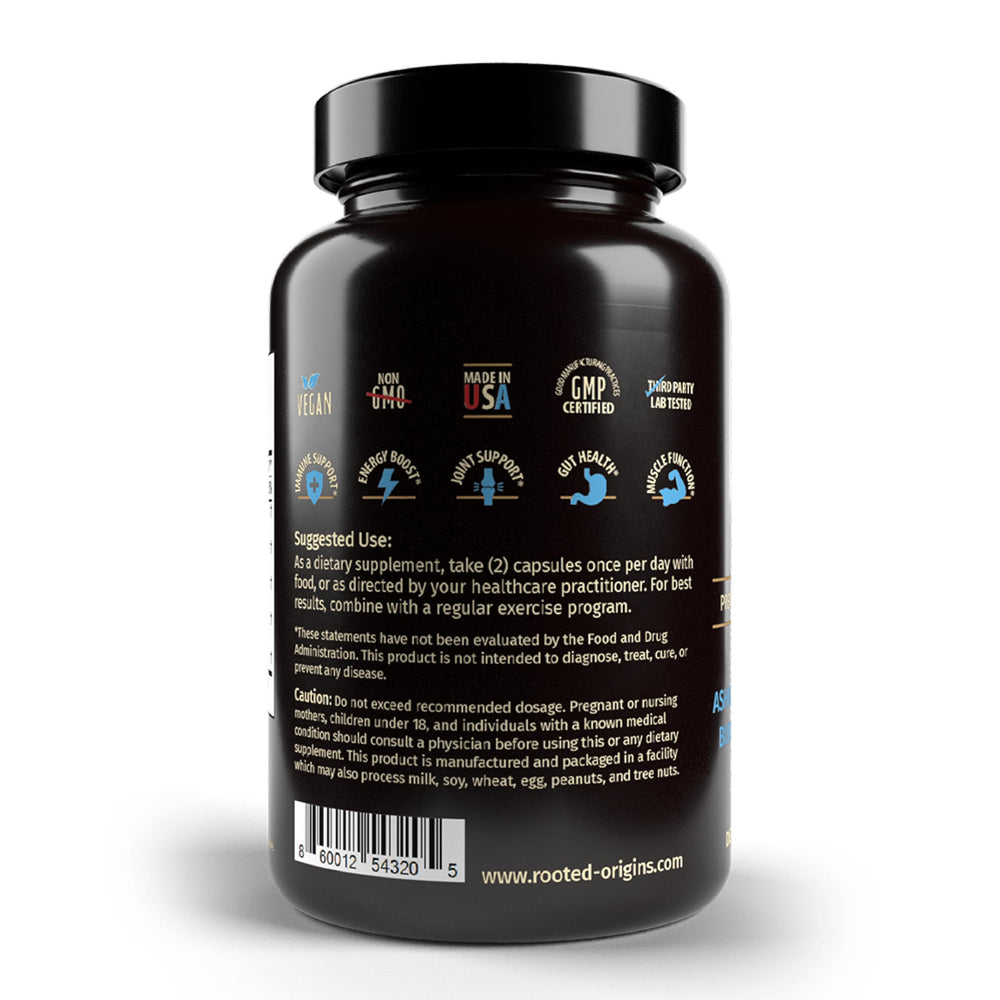 Image featuring raw Irish Sea Moss used in the capsules