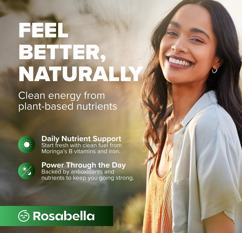 Non-GMO Rosabella Moringa Gummies packaging