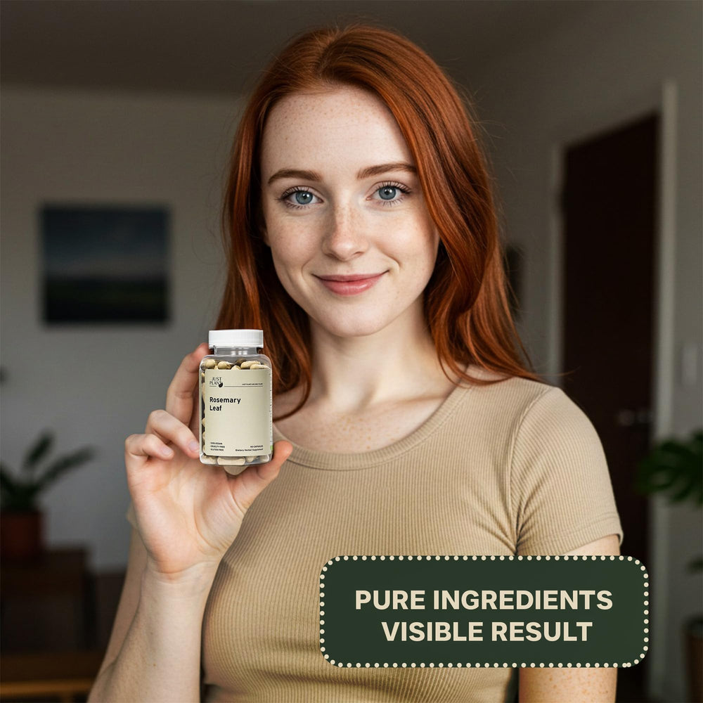Lifestyle image showing daily wellness routine with supplements