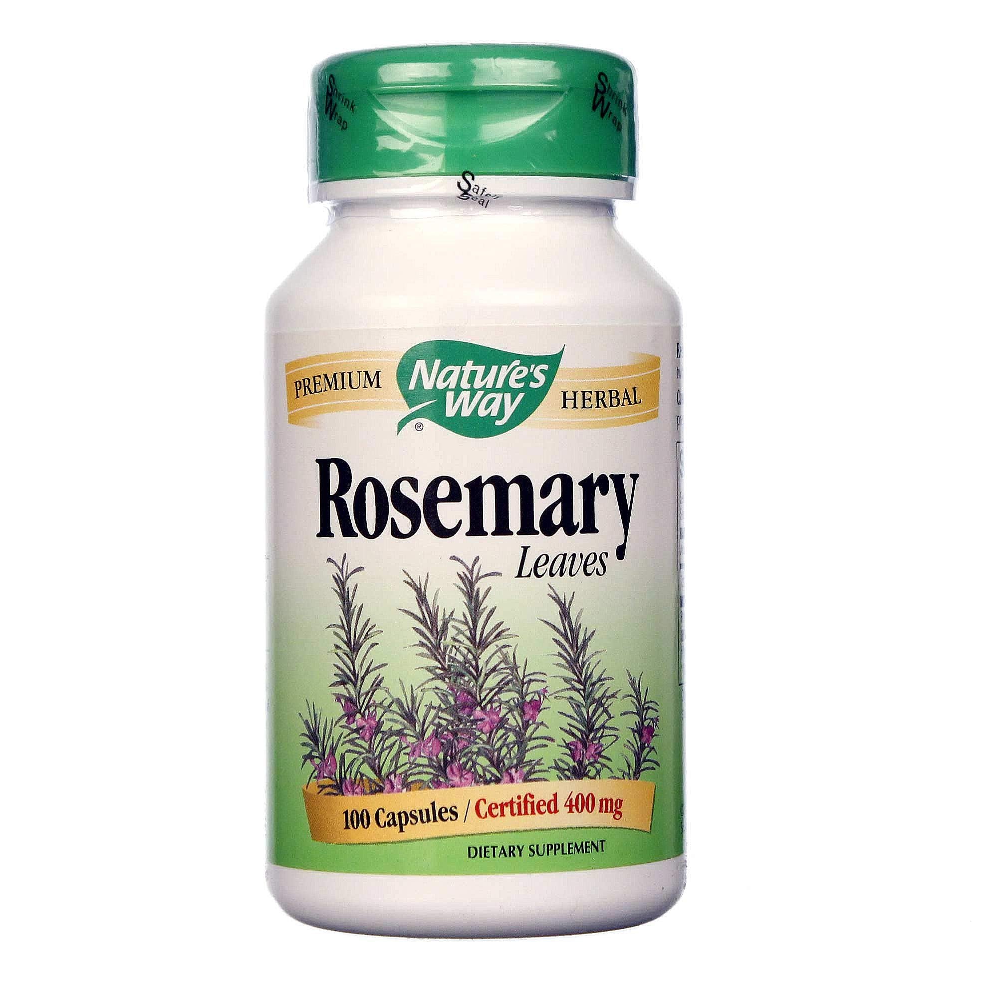 Bottle of Rosemary Leaves 100 Capsules (Pack of 2)
