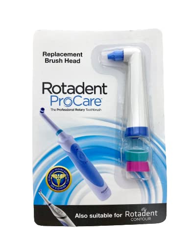 Rotadent ProCare Short-Tip brush head bristles detail
