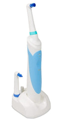 Replacement head attached to ROTADENT ProCare handle