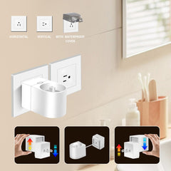 Rotatable plug assembly for flexible outlet orientation
