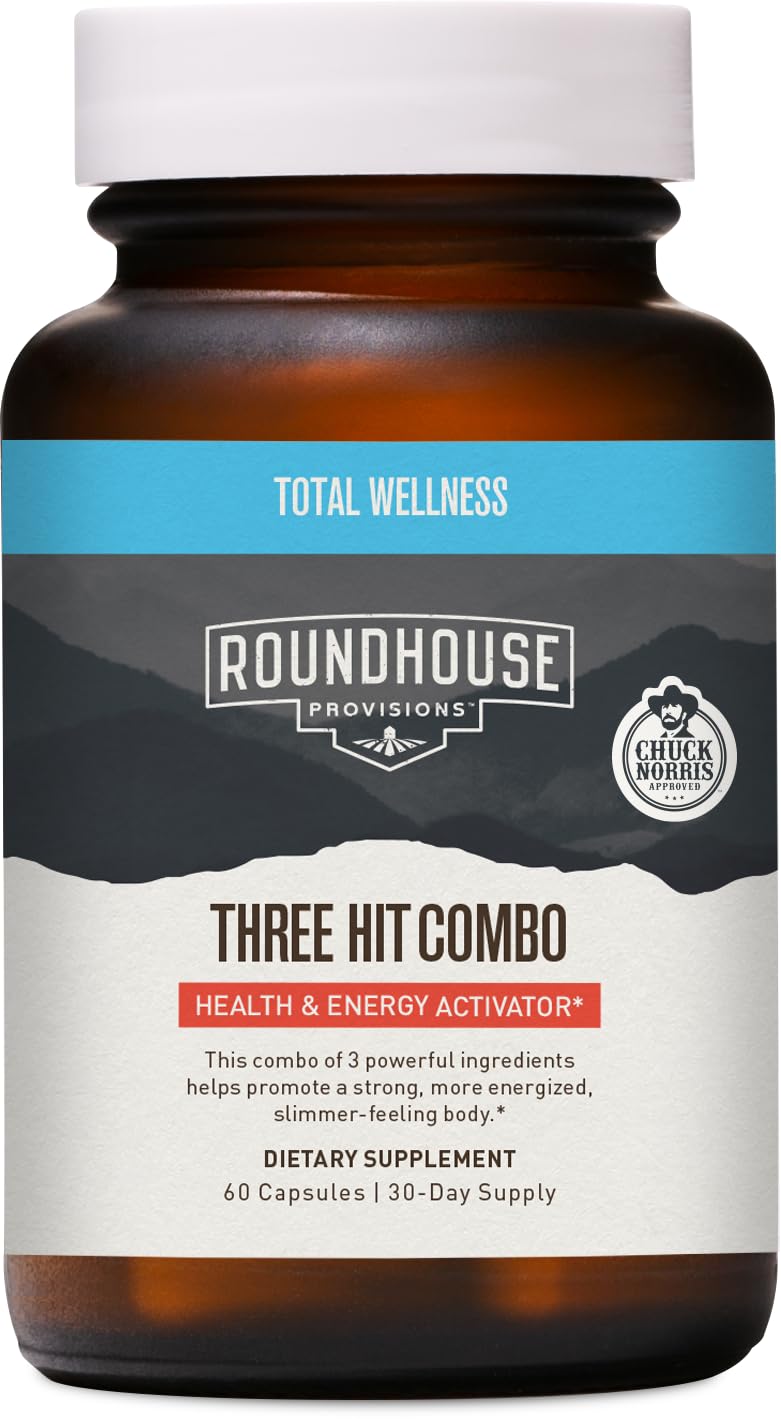 ROUNDHOUSE PROVISION Three Hit Combo bottle – front view