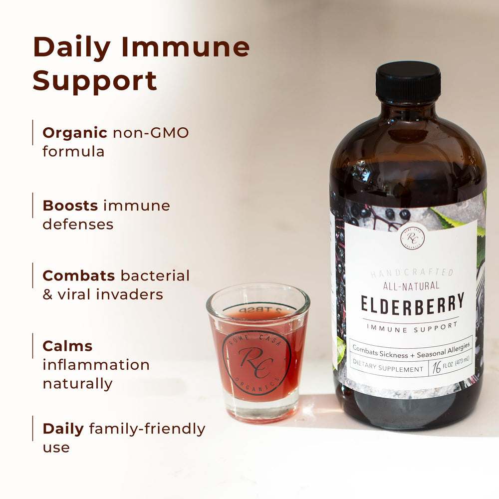 Kid-friendly elderberry syrup serving idea
