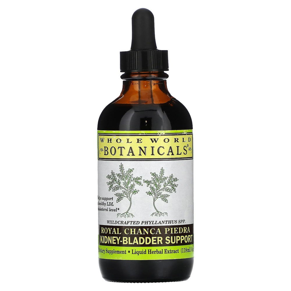 Royal Chanca Piedra liquid extract bottle label 4 oz
