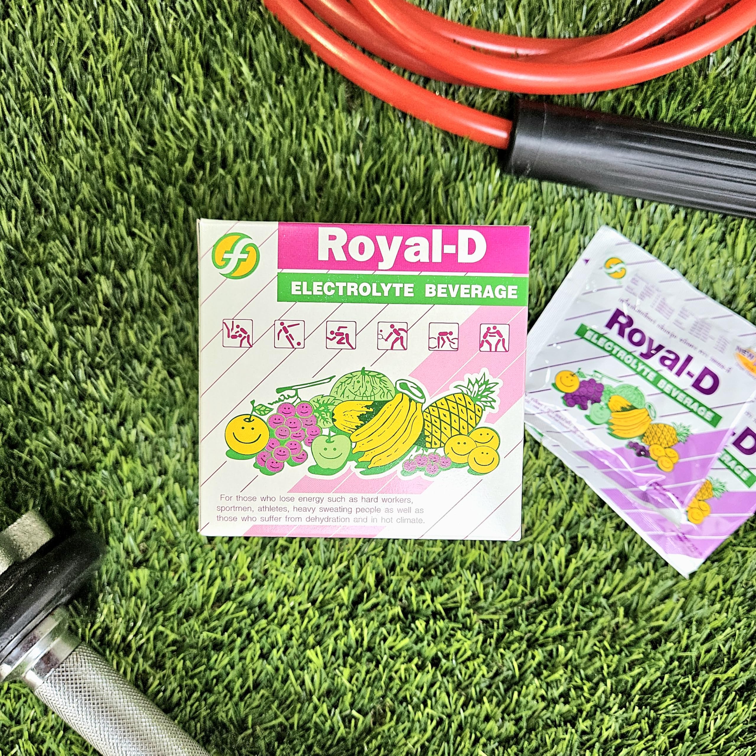 Single 25 g grape flavor sachet for on-the-go use