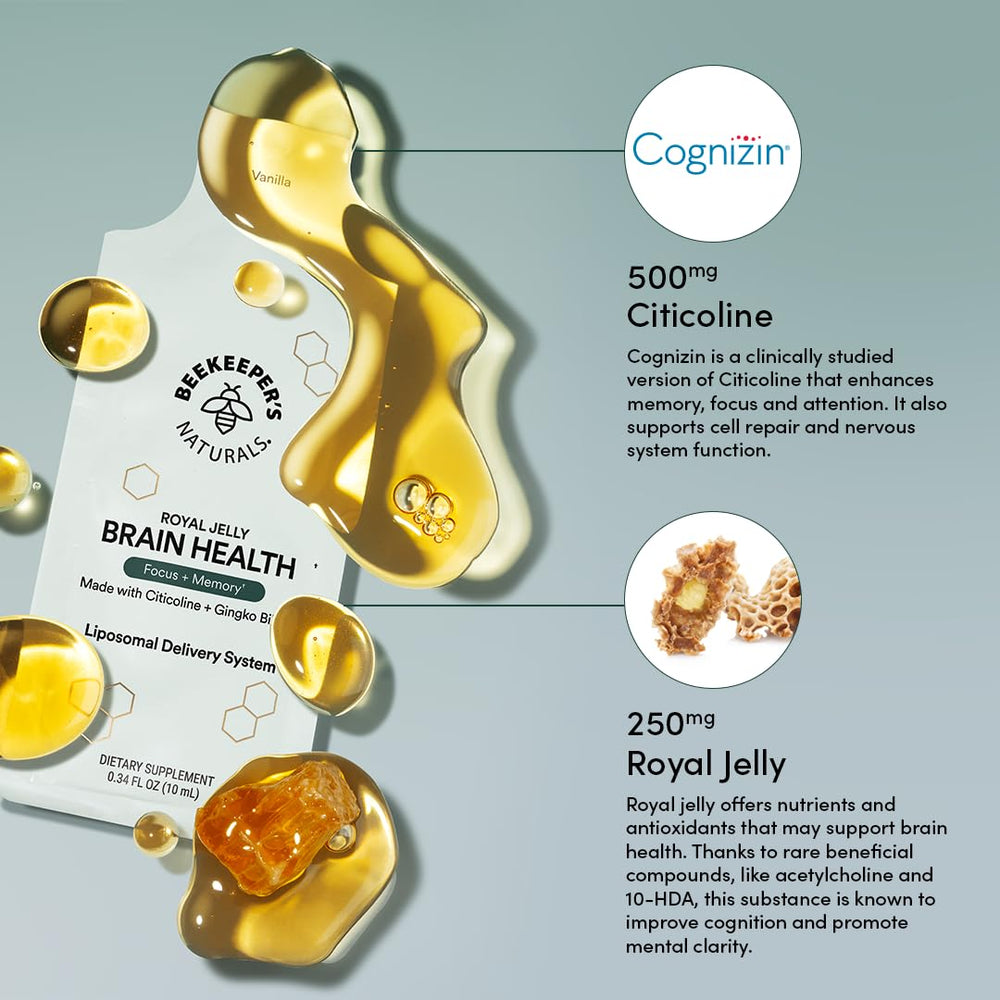 Royal jelly 10-HDA cognitive function ingredient close-up