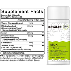 Close-up of antioxidant complex ingredients