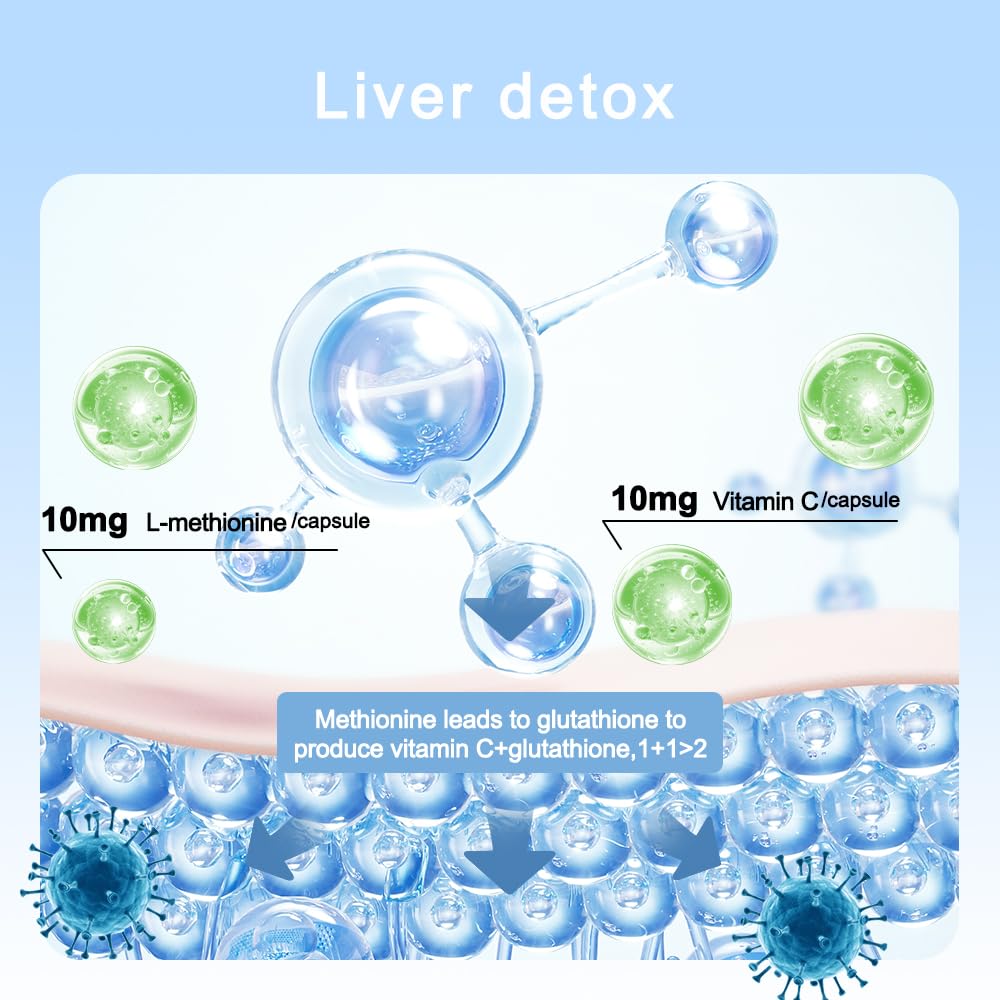 90 vegan capsules bottle for liver detox